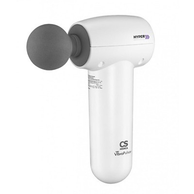 Массажер перкуссионный для тела CS Medica VibraPulsar CS-v10 HYPER White Massage Gun, белого цвета 